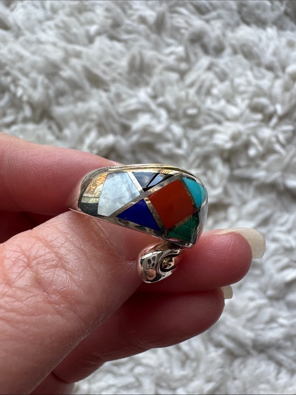 Eric Grossbardt Bypass 18k and Sterling Ring